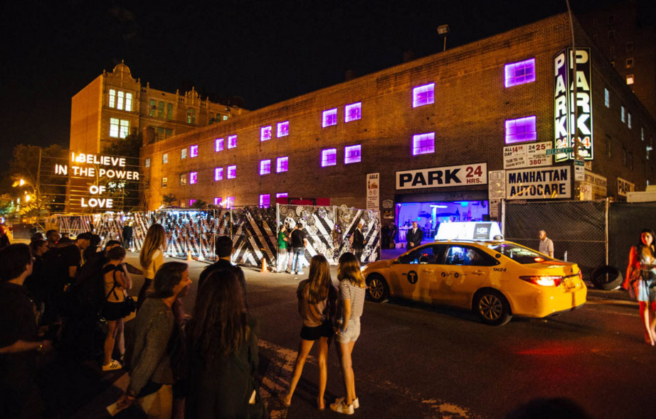Givenchy After Party at Lower East Side Parking Garage
